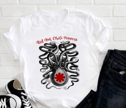 90s Vintage Red Hot Chili Peppers Band T-Shirt, Red Hot Chili Peppers 2024 Tour Shirt, RHCP Rock Band Shirt, RHCP Band Fan Gift, RHCP Shirt