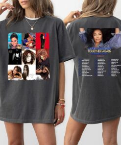 Janet Jackson Together Again T-Shirt, Janet Jackson Tour 2024 Shirt, Janet Jackson merch