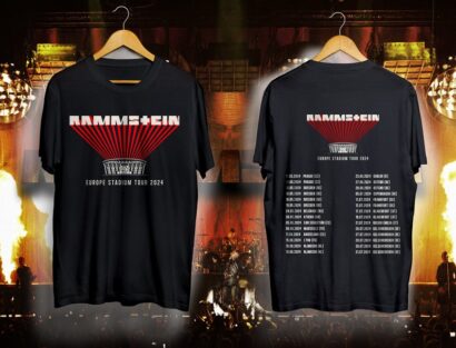 Rammstein tour 2024 tshirt, Rammstein shirt