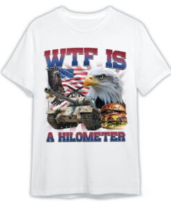 Amare Box 4th Of July Shirt, Wtf Is A Kilometer Retro, Funny Independence USA Graphic Unisex Tee