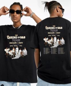 SWV & Xscape Queens of RB Tour 2024 Shirt, SWV and Xscape 2024 Concert Tshirt, Queen of R and B Music Tour Shirt