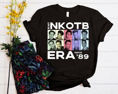 In My New Kids On The Block Era T-Shirt, Band Boys Era T-Shirt, NKOTB Fan T-Shirt, Jordan and Jonathan Knight T-Shirt, Old School Boy Band