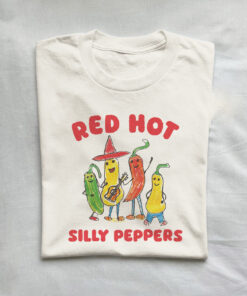 Red Hot Silly Peppers Shirt, Red Hot Music Tshirt