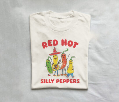 Red Hot Silly Peppers Shirt, Red Hot Music Tshirt