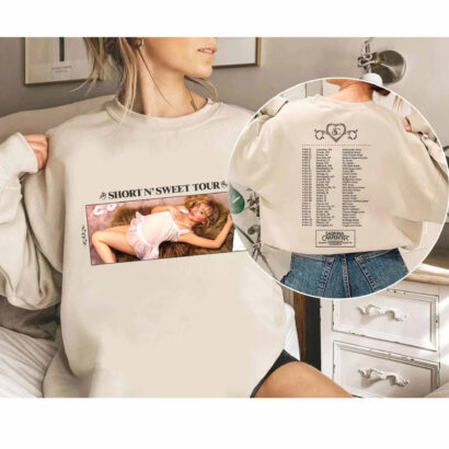 Sabrina Carpenter - Short 'N Sweet Tour 2024 Shirt, Sabrina Carpenter 2024 Tour Tee