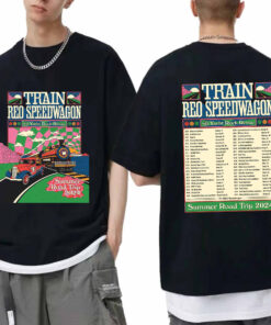 Train and Reo Speedwagon - The Summer Road Trip 2024 Tour Shirt, Train and Reo Speedwagon 2024 Tour Shirt