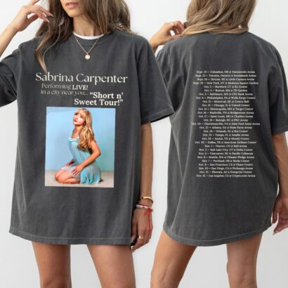 Sabrina carpenter short n' sweet tour shirt, Sabrina carpenter, espresso, Sabrina carpenter merch graphic tee