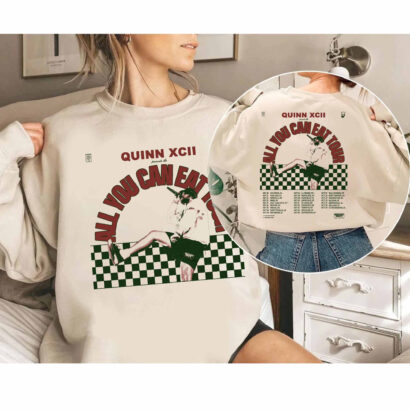 Quinn XCII - The All You Can Eat Tour 2024 Shirt, Quinn XCII 2024 Tour Tee