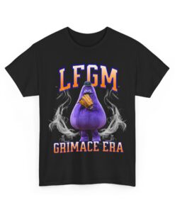 Mets LFGM Grimace Era Unisex Graphic T-Shirt, New York Baseball Tee, NYC Gifts, MLB Apparel