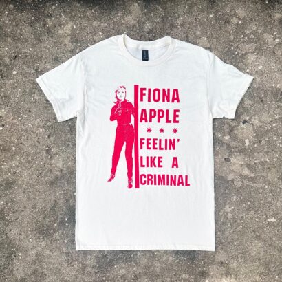 Criminal Shirt, Fiona apple shirt