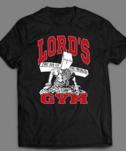 Lord's Gym Jesus Shirt, Funny Jesus Workout Graphic Christian Vintage shirt