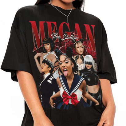 Megan Thee Stallion Shirt Tour 2024, Vintage Megan Thee Stallion 90s Shirt, Rapper Megan Thee Stallion Tour 2024