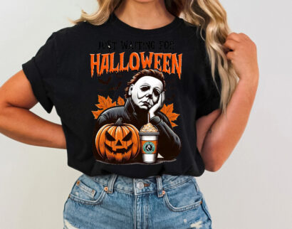 Waiting For Halloween Like Horror Movie Killers Shirt, Horror Character Daily Life Shirt