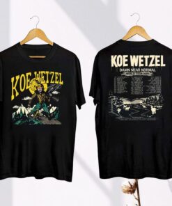 Koe Wetzel Graphic Shirt, Koe Wetzel Damn Near Normal Tour 2024 Shirt, Koe Wetzel Fan Gift