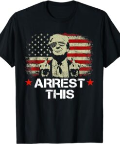 Trump Arrest This Funny Trump 2024 Convicted Felon T-Shirt