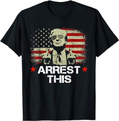 Trump Arrest This Funny Trump 2024 Convicted Felon T-Shirt