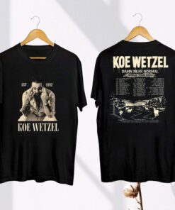 Koe Wetzel Shirt, Koe Wetzel Damn Near Normal Tour 2024 Shirt, Koe Wetzel Fan Gift, Koe Wetzel Rock Country 2024 Concert