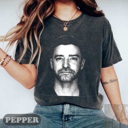 Justin Timberlake Mugshot Shirt, JT Concert Shirt, Timberlake Fan Gift