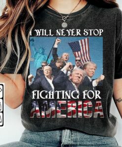 Donald Trump Get Shot Shirt, Trump FIGHT Tee, Trump Assassination Attempt 2024,Unisex Shirt, Hoodie, Sweatshirt