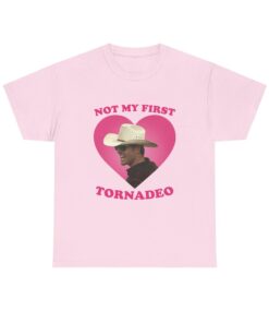 If you feel it chase it Glen Powell as Tyler Owens Twisters shirt