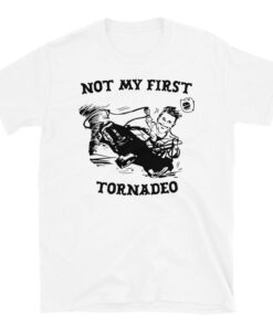 Funny Not My First Tornadeo Twisters Glen Powell T-shirt, Twisters Fans, Tornado Lover, Gift for Weather Lover