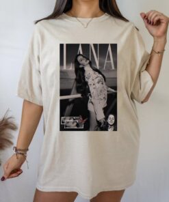 Lana del rey clothing graphic T-shirt, Lana Del Rey Shirt, blue banisters Album Shirt Lana Del Rey Shirt