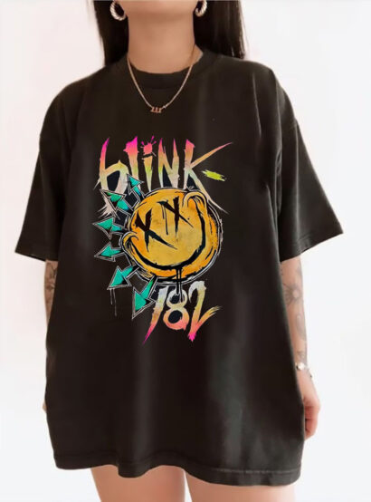 Blink 182 Shirt, Blink 182 Tshirt, Blink 182 Concert Graphic Shirt