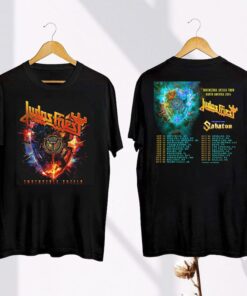 Judas Priest Invincible Shield 2024 Tour Shirt, Judas Priest Band Fan Gift, Judas Priest 2024 Concert Merch