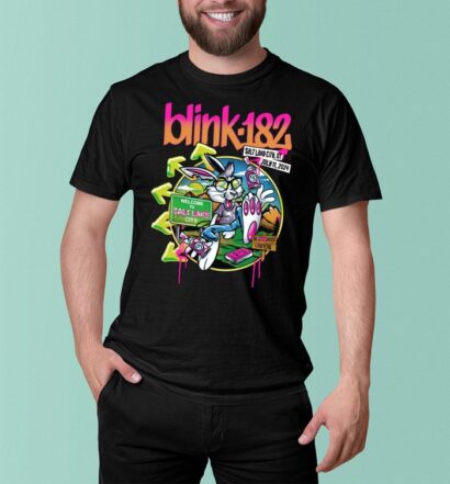 Blink 182 Salt Lake City shirt, Blink 182 t-shirt