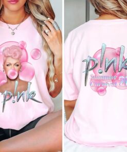 P!nk Pink Summer Carnival Tour 2 Sided Shirt, Pink On Tour Shirt, Gift for Pink Fan, Trustfall Music Tour 2024 Shirt Gift