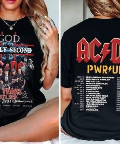 ACDC Band AC/DC Rock Music Band Pwr Up - Pwr Up Tour 2024 T-Shirt, ACDC Band Shirt