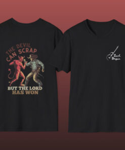 Zach Bryan Devil Can Scrap, Western Cowboy Rodeo, Zach Fan Tees, The Quittin Time Tour 2024 Shirt