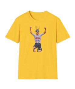 Tadej Pogacar -POGI- Stage Winner Tour de France 2024 T-Shirt Unisex | Cycling Fan Gift