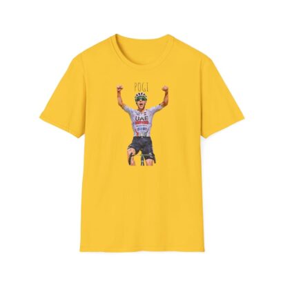 Tadej Pogacar -POGI- Stage Winner Tour de France 2024 T-Shirt Unisex | Cycling Fan Gift