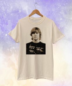 Kurt Cobain Mugshot T-shirt Unisex