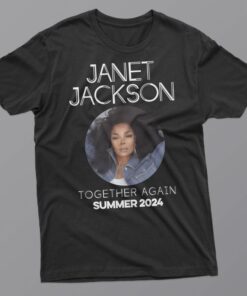 Janet Jackson Together Again Summer 2024 Tour Unisex T-shirt