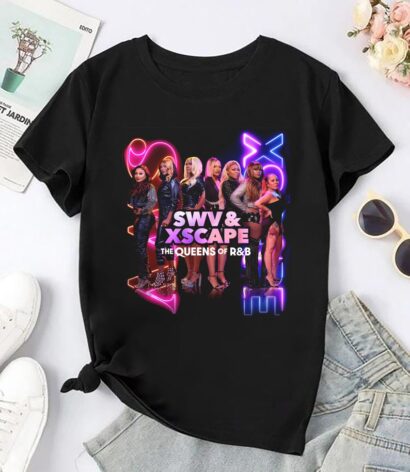 SWV And Xscape Queens of RB T-Shirt, SWV and Xscape 2024 Tour Shirt, Swv & Xscape Band Merch