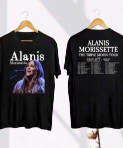 2024 Alanis Morissette The Triple Moon Tour T-Shirt, Alanis Morissette Fan Gift, Alanis Morissette 2024 Tour Shirt, Alanis Morissette Merch