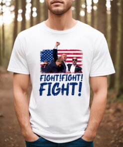 Trump Fight Fight Fight Shirt, God Bless Trump Shirt, President Donald Trump 2024 Shirt