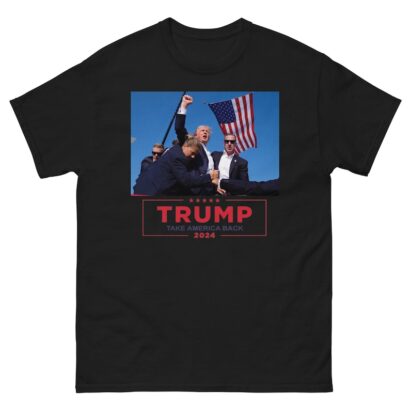 Trump 2024 tshirt, Trump - Assassination Attempt