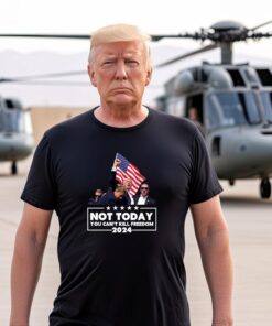 Not Today Trump Shirt, You Can't Kill Freedom Shirt, Trump Shot Tee