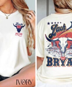 Retro Zach Bryan Western Shirt, Zach Fan Tees, Country Music Bryan Shirt, The Quittin Time Tour 2024 Bryan Shirt