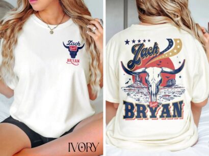 Retro Zach Bryan Western Shirt, Zach Fan Tees, Country Music Bryan Shirt, The Quittin Time Tour 2024 Bryan Shirt