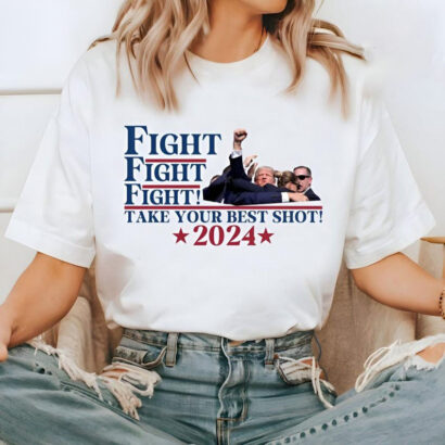 Fight Donald Trump Shirt, I Will Fight Trump, I Stand With Trump, Make America Great Again, Donald Trump T-Shirt