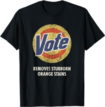 Anti-Trump Vote Detergent Funny Vintage T-Shirt