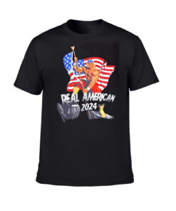 American 2024 Hulk Hogan shirt, Trumpamania shirt, Hulk Hogan Real American T Shirt