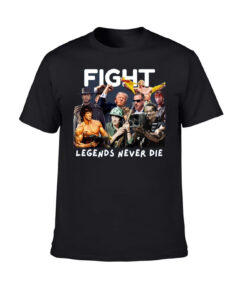 Fight Trump 2024 Shirt, Donald Trump Shooting Tshirt, Legends Never Die Tshirt, Patriotic Donald Trump Assassination Tshirt