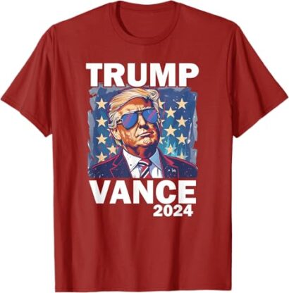 Trump Vance Presidential Election 2024 T-Shirt, Trump 2024 T-Shirt