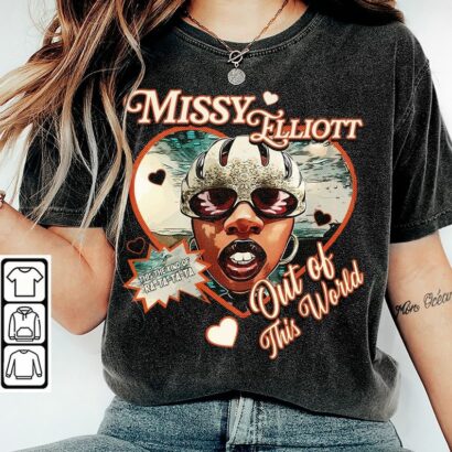 Missy elliott 2024 shirt, Missy elliott tour 2024 shirt