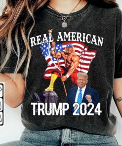 Hulk Hogan Trump Vance Shirt, Red Trump Tank Top Real American 2024, Trumpamania Hulk Hogan Unisex Shirt, Hoodie, Sweatshirt